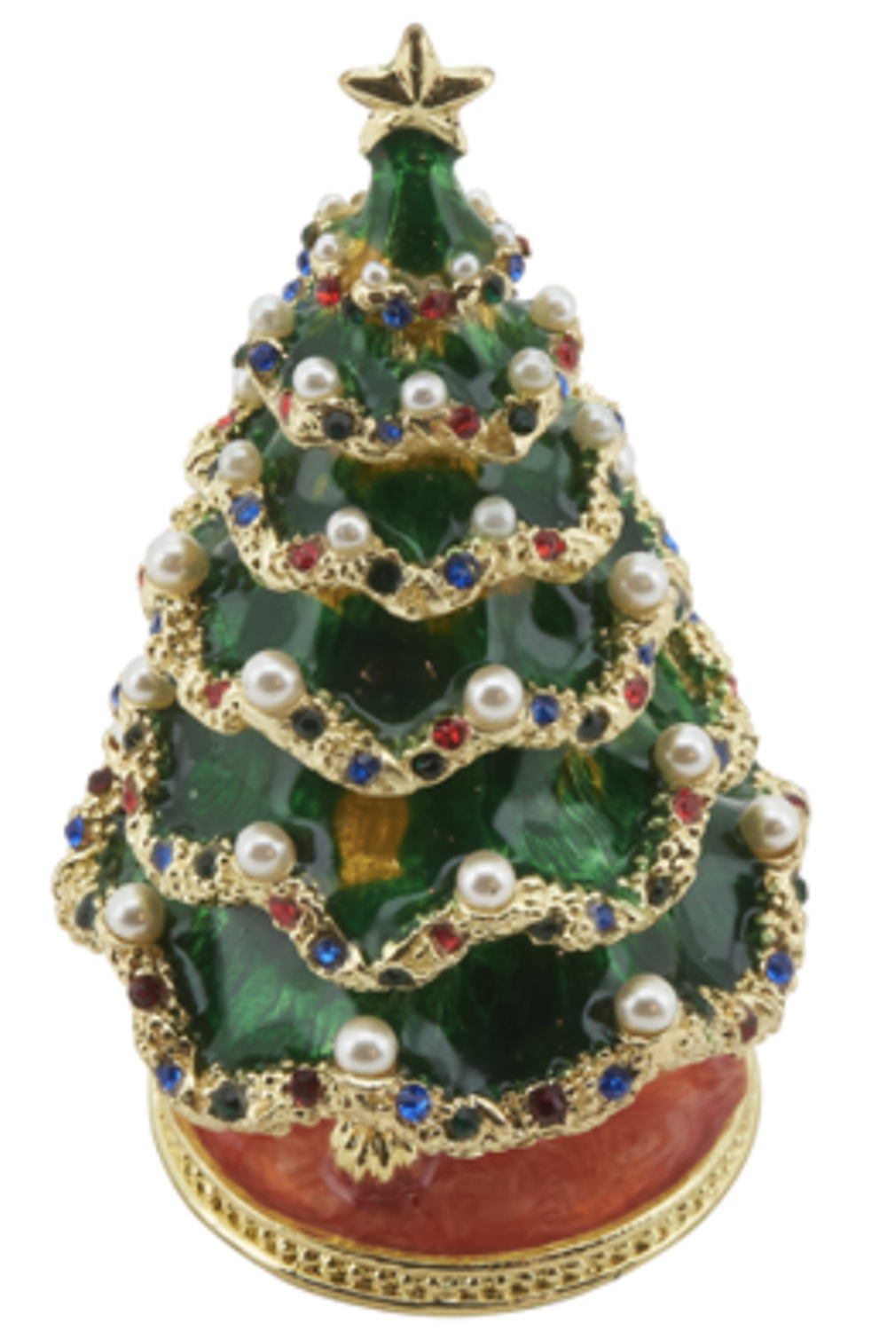 Mini Trinket Box - Christmas Tree
