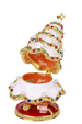Mini Trinket Box - White Tree