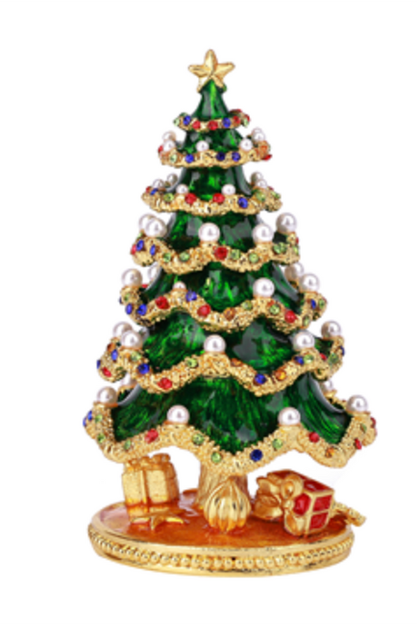 Mini Trinket Box - Vintage Tree