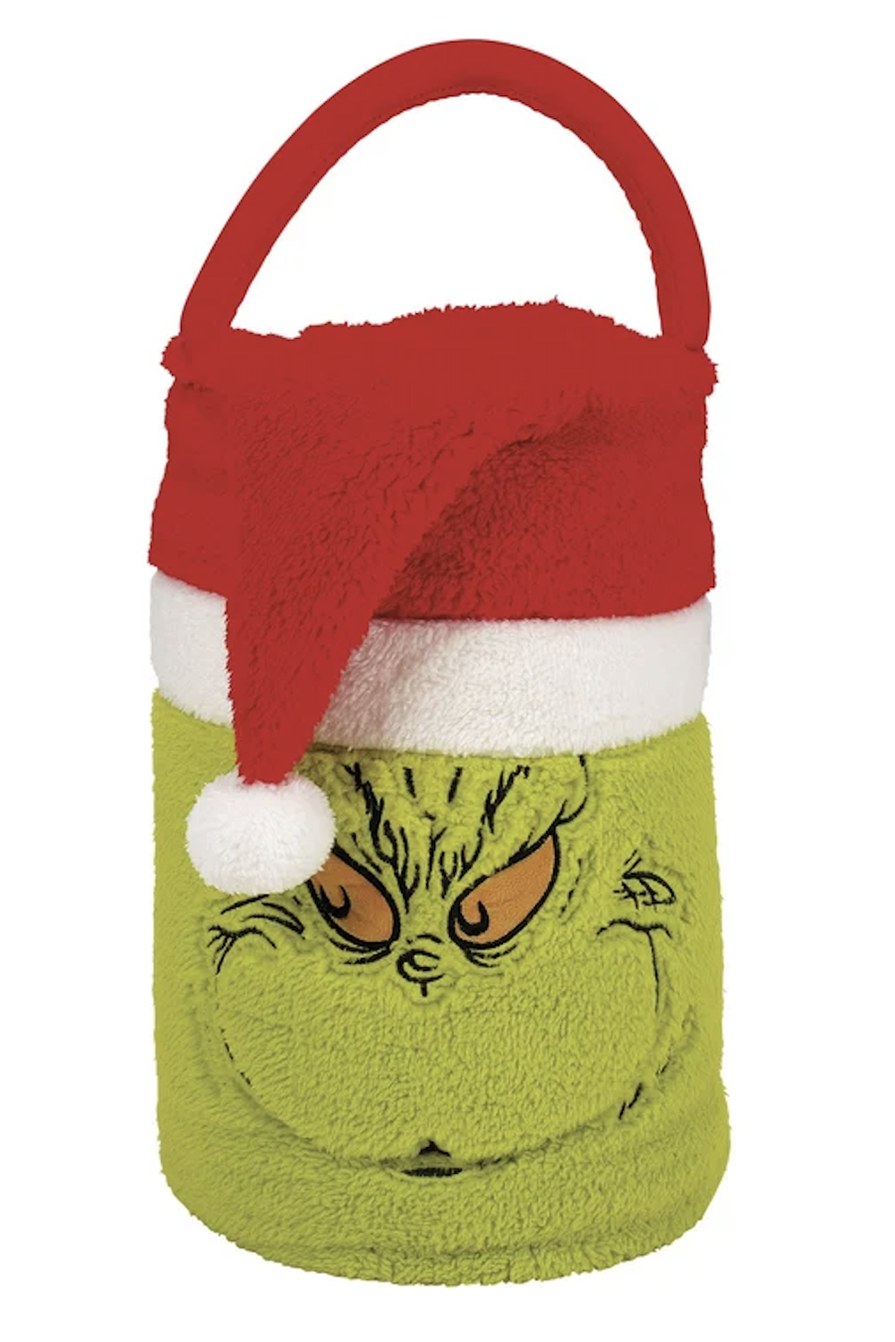 Grinch Blanket - Santa