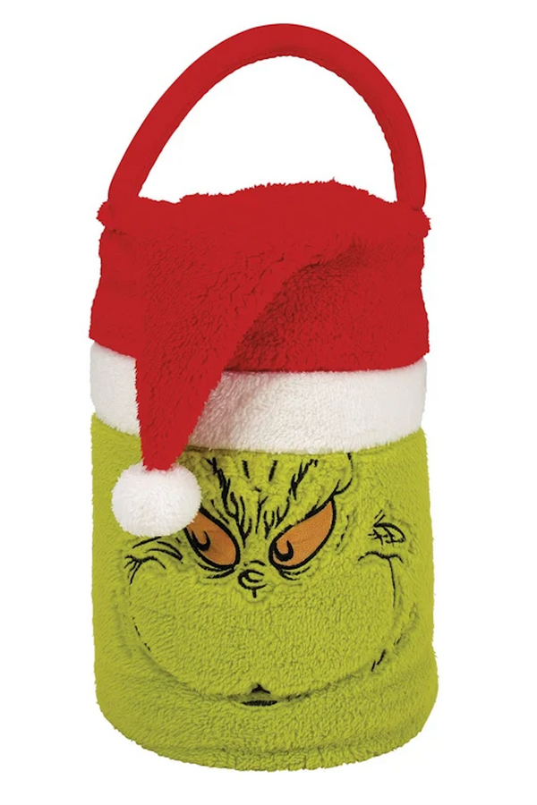 Grinch Blanket - Santa