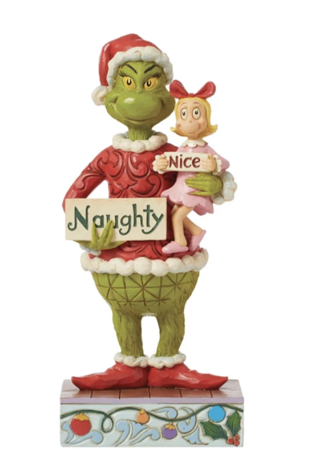 Jim Shore Figure - Grinch and Cindy Lou