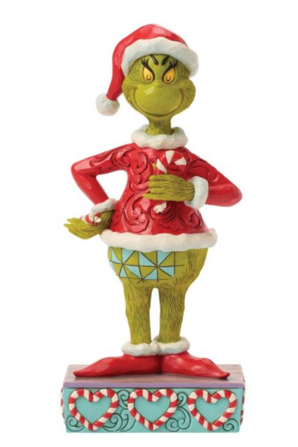 Jim Shore Figure - Grinch with Broken Candy Cane