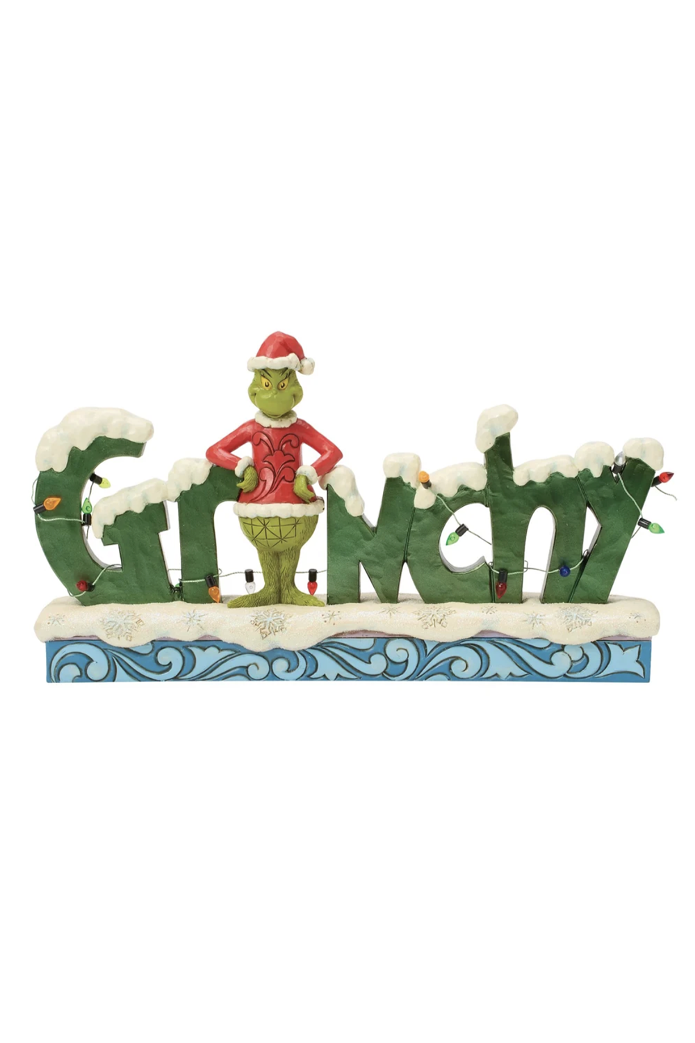 Jim Shore Figure - Grinchy Word