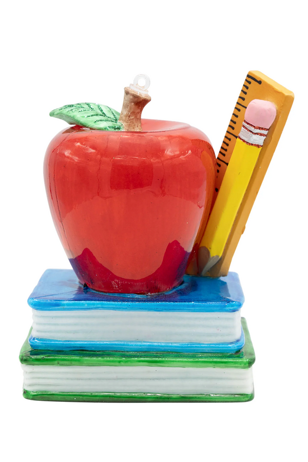 Glass Ornament - Large Best Teacher