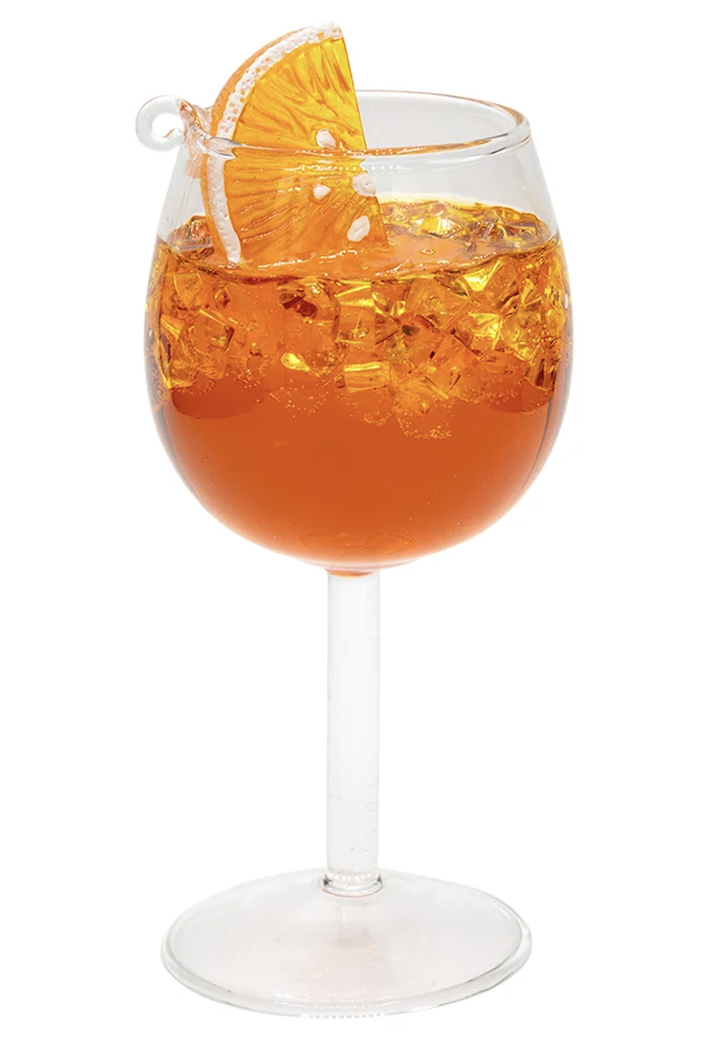 Glass Ornament - Aperol Spritz Cocktail
