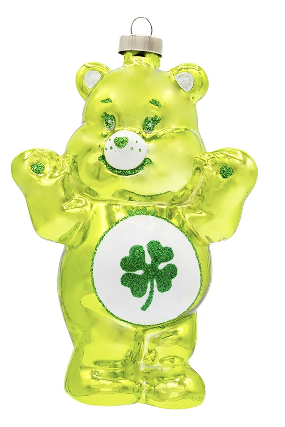 Glass Ornament - Good Luck Care Bear