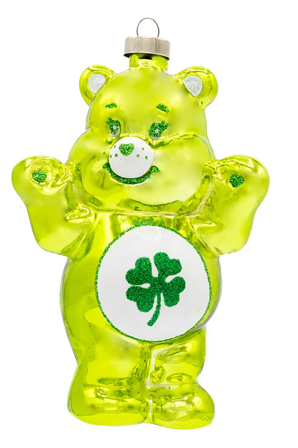 Glass Ornament - Good Luck Care Bear