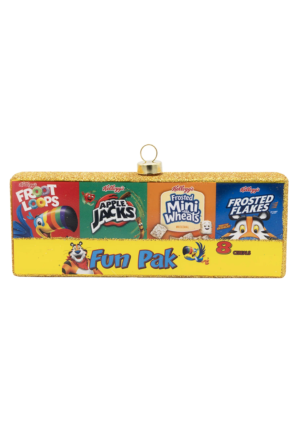 Glass Ornament - Kellogg's Cereal Fun Pak