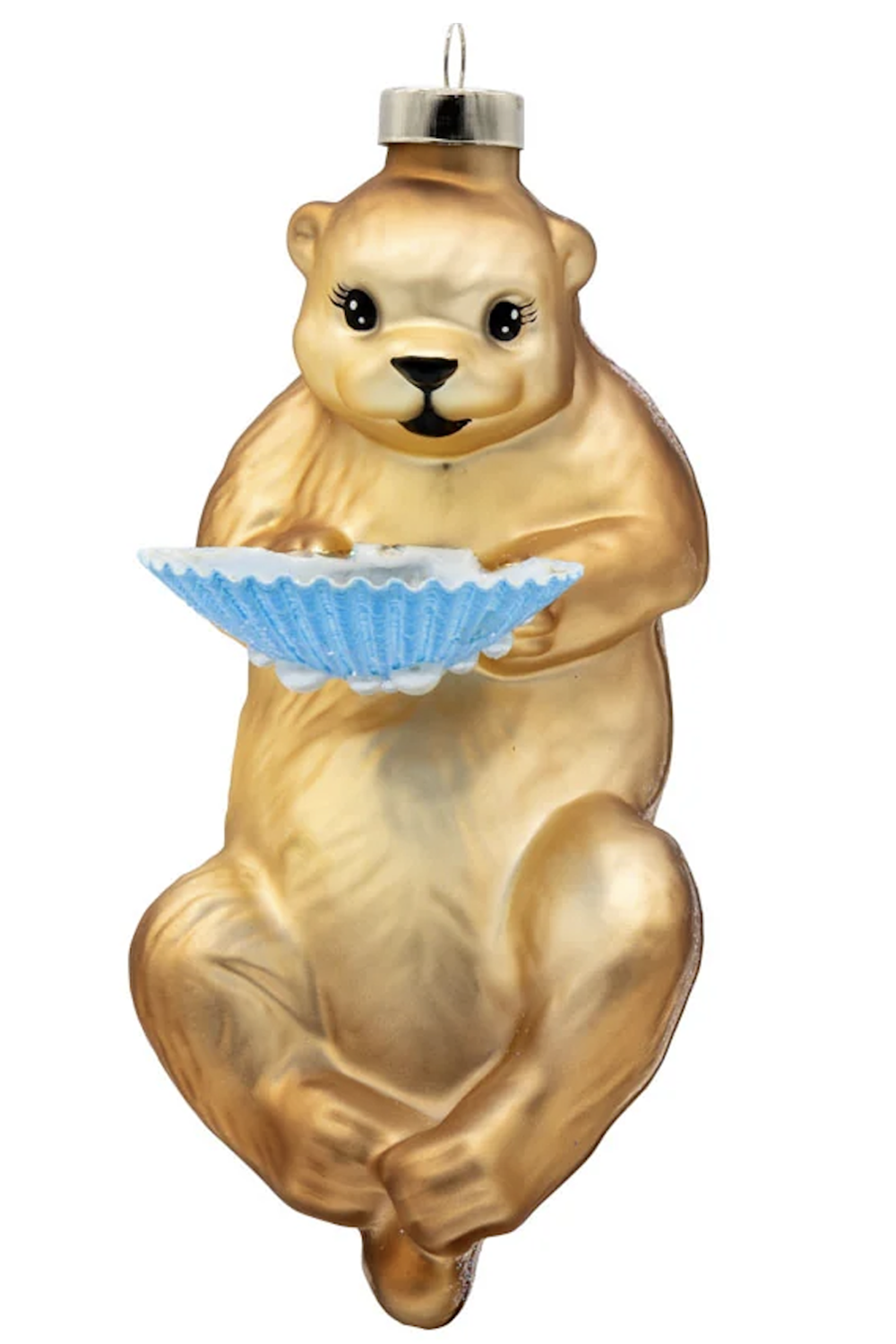 Glass Ornament - Sea Otter