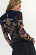 FP Jessa Long Sleeve Top - Navy Combo