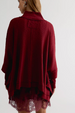 FP Moon Daisy Turtleneck Twofer - Cabernet