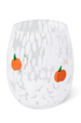 Swig Charm Drinking Glass - Pumpkin