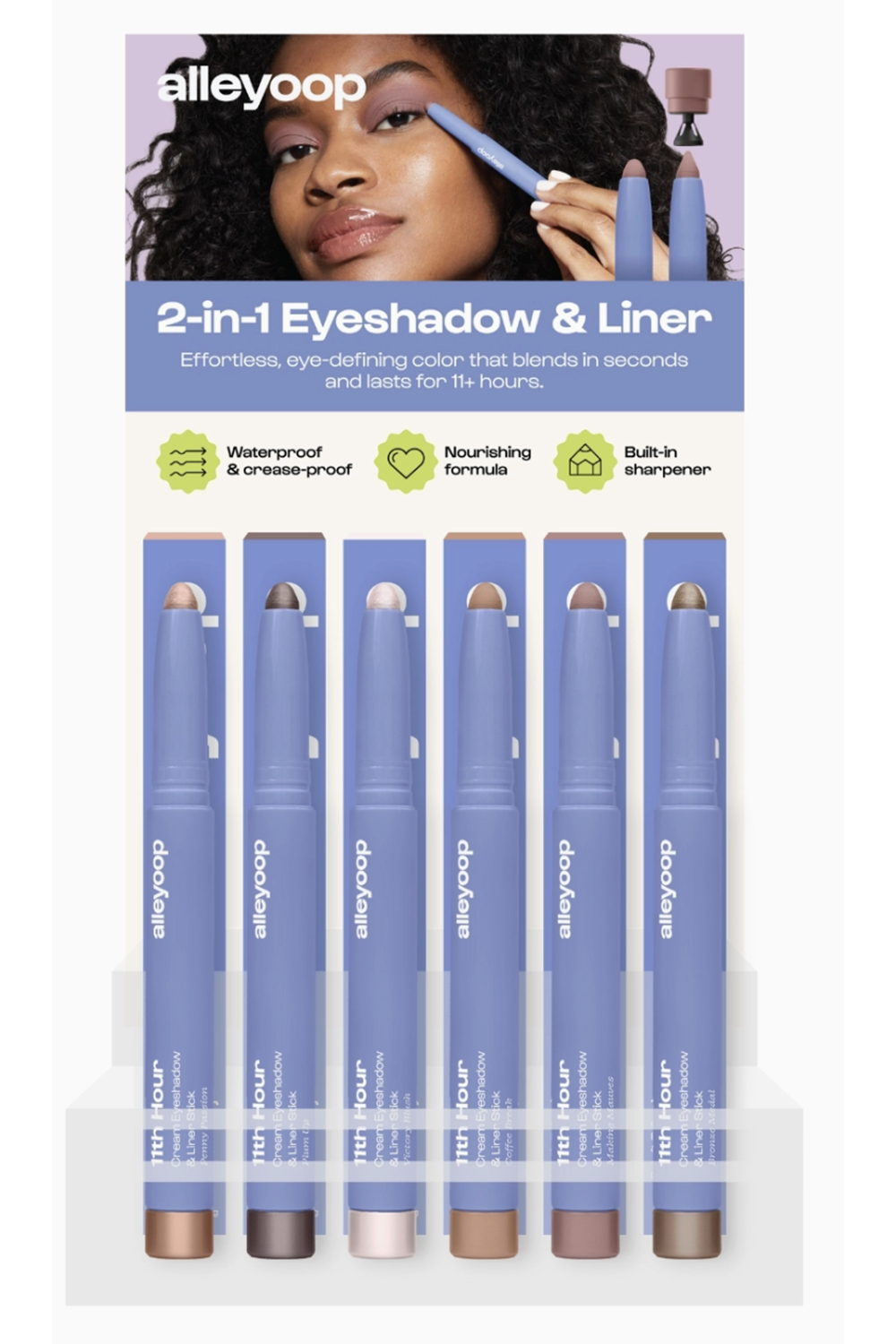 Alleyoop 2 in 1 Eye Shadow + Liner