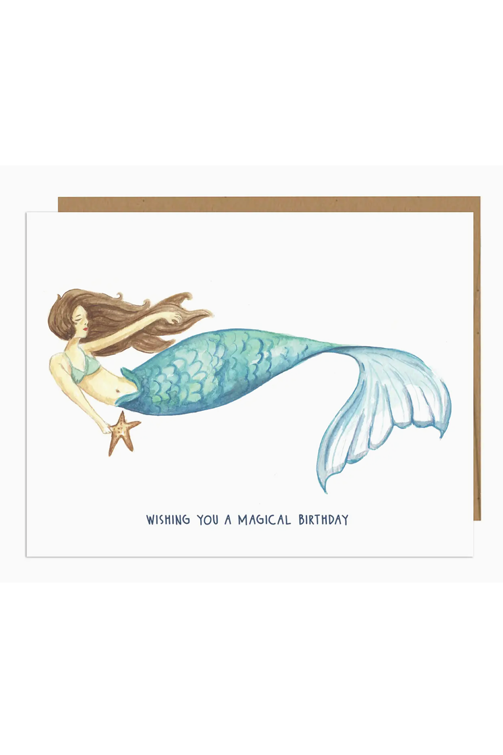 JFS Birthday Card - Mermaid