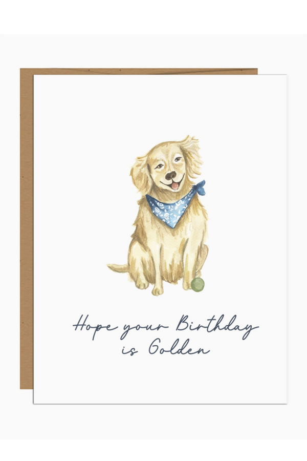 JFS Birthday Card - Dog