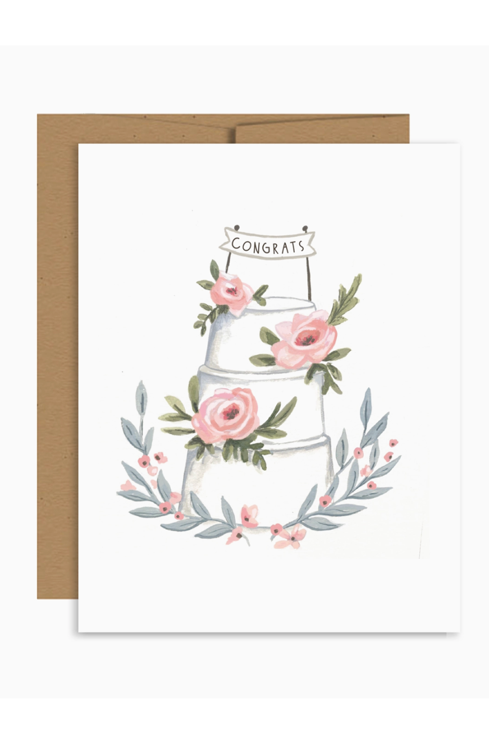 JFS Wedding Greeting Card - Wedding Cake