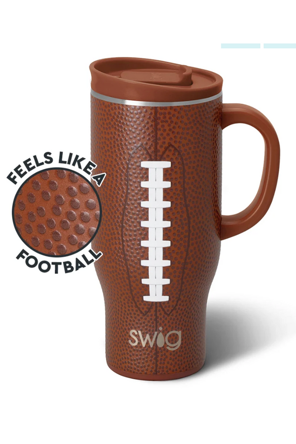 Modern Leakproof Travel Mug 24oz - Football