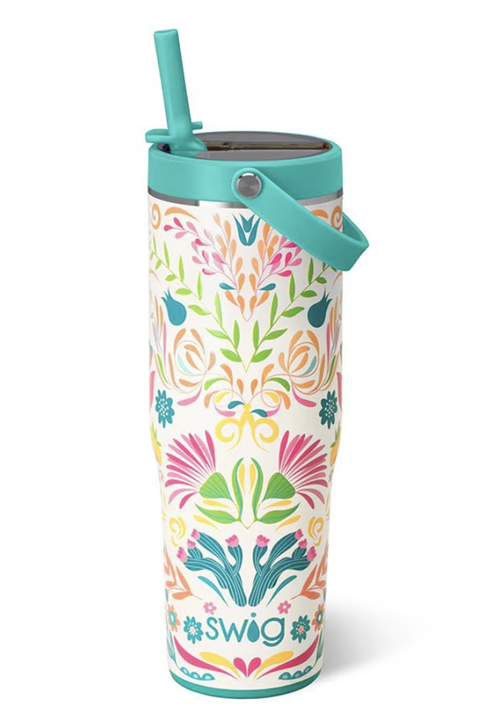 Swig Leakproof To-Go Tumbler - Baja Bloom