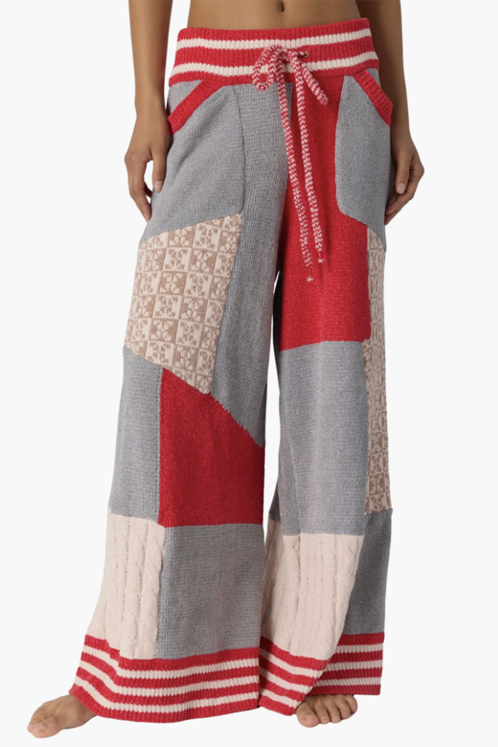 FP Snow Much Fun Lounge Pant - Patchwork Combo