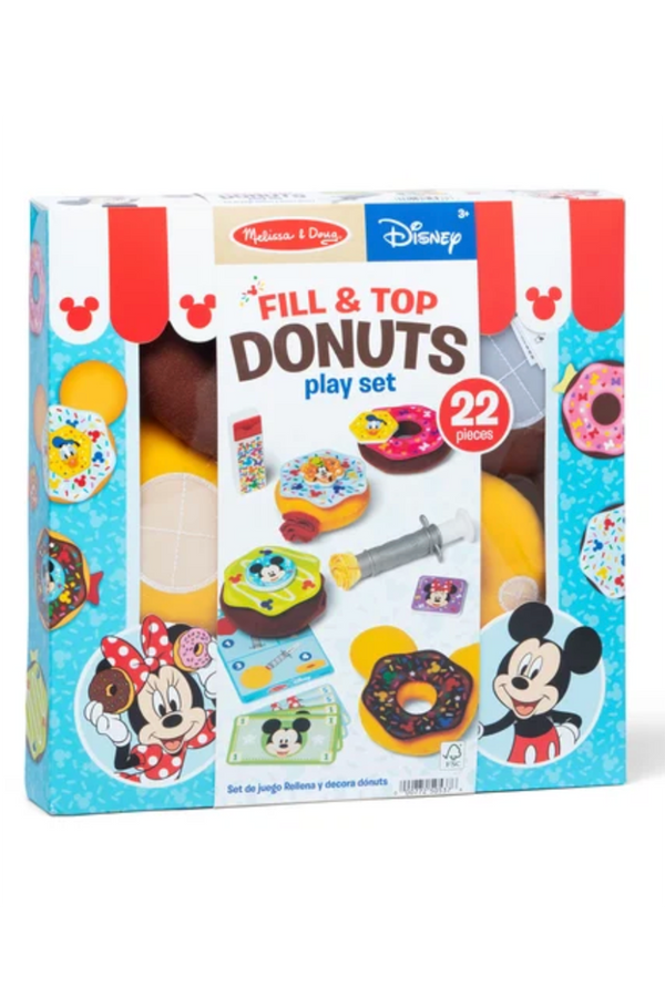 MD Disney Fill and Top Character Donut Play Set