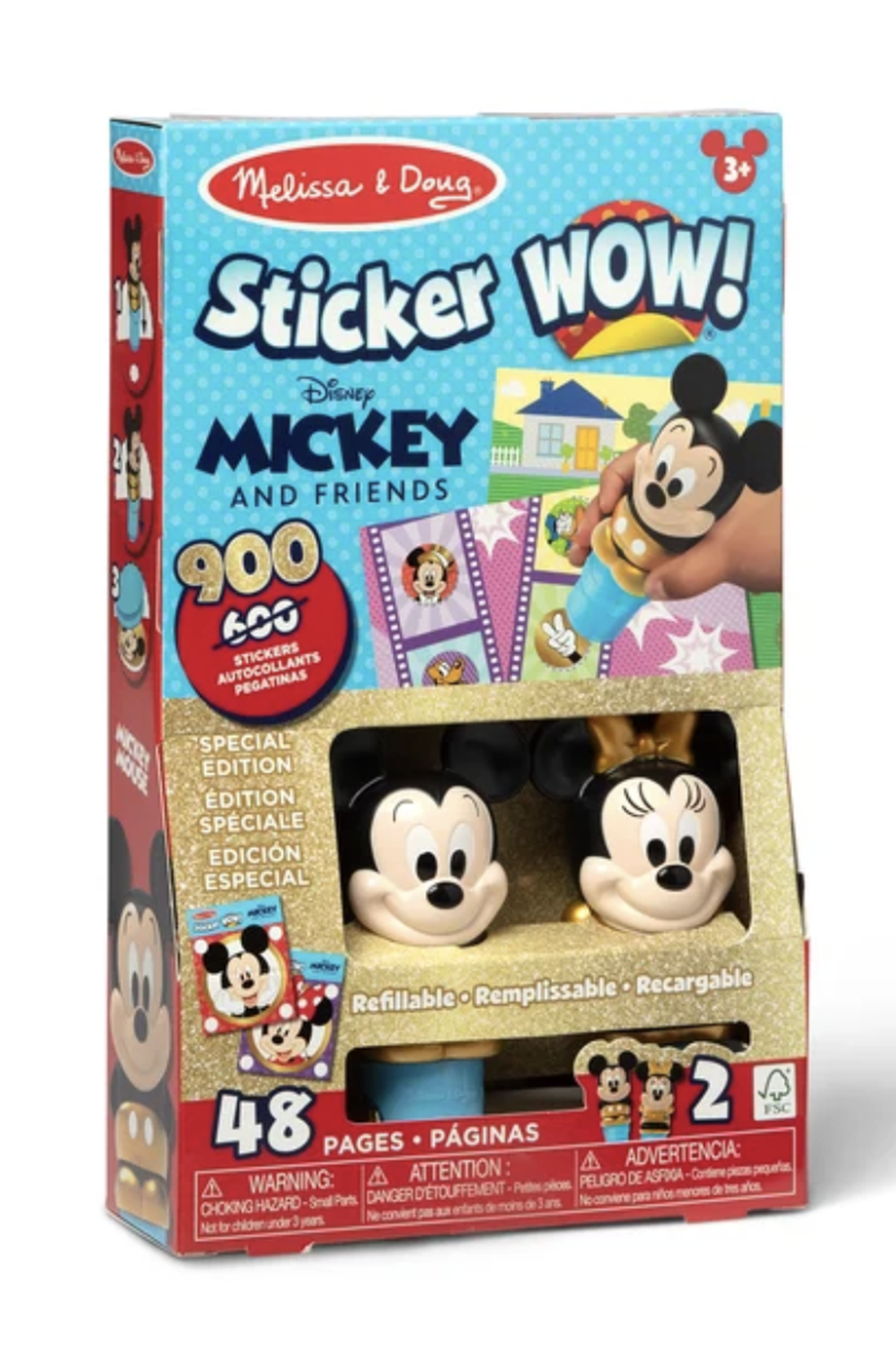 MD Sticker Wow Value Pack - Mickey + Minnie
