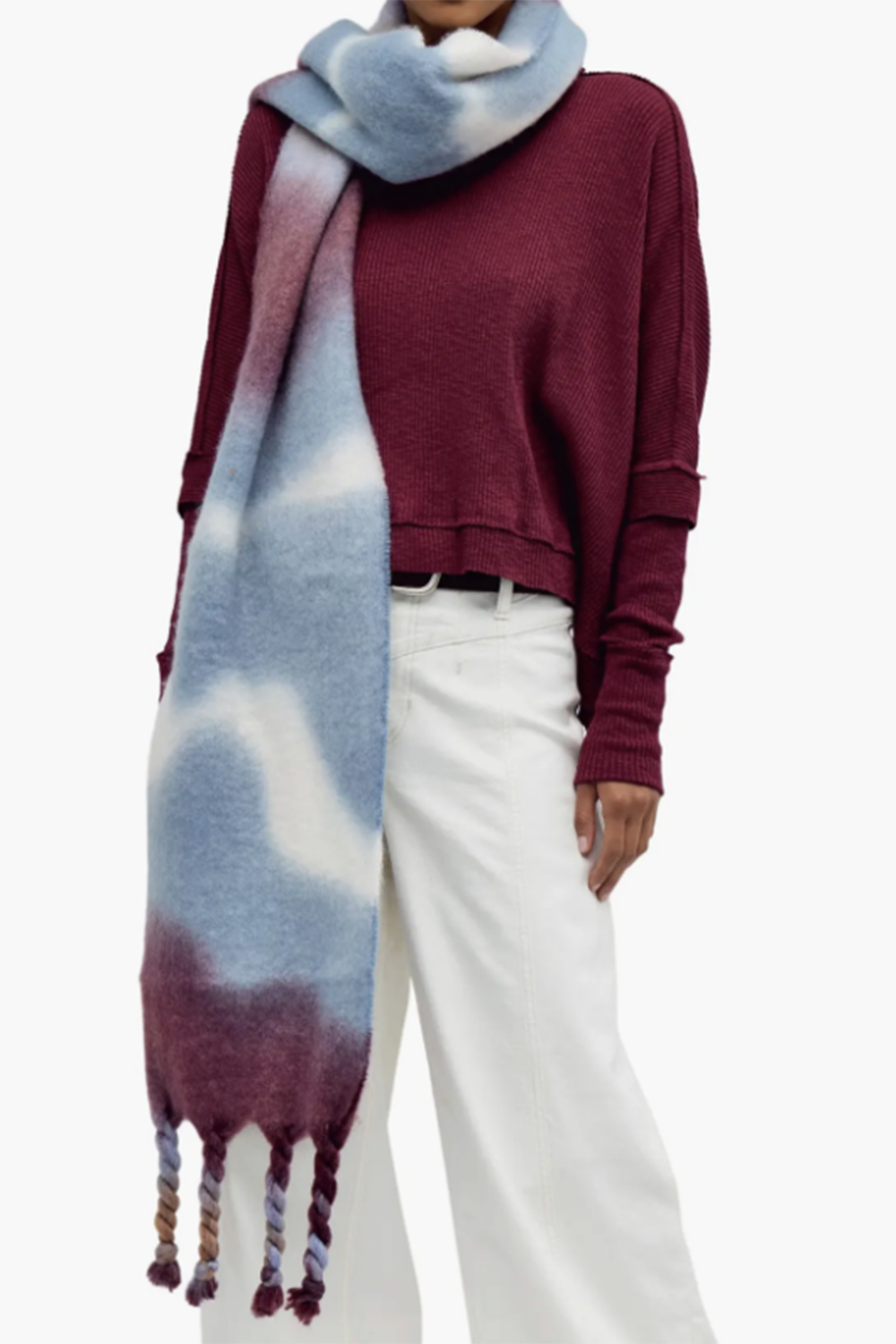 FP Winter Days Blanket Scarf - Berry Combo