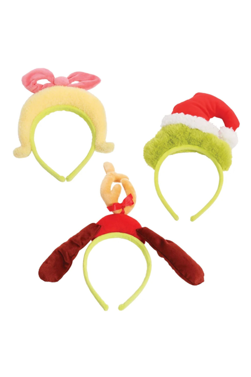 Grinch Headband Set
