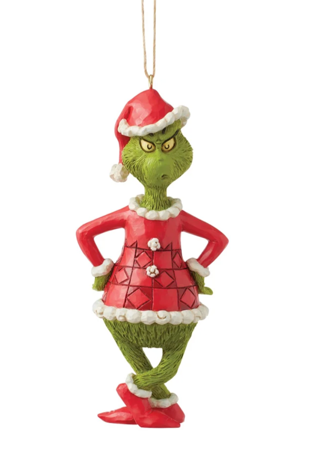 Funky Ornament - Grinch with Hands on Hips