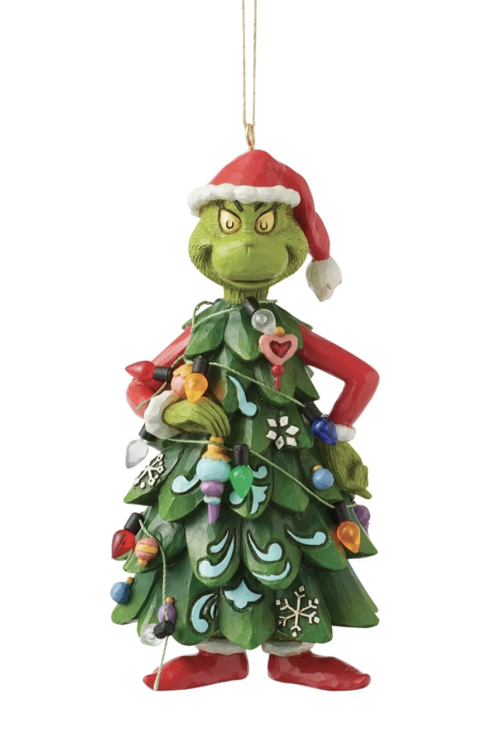 Funky Ornament - Grinch Dressed as Christmas Tree