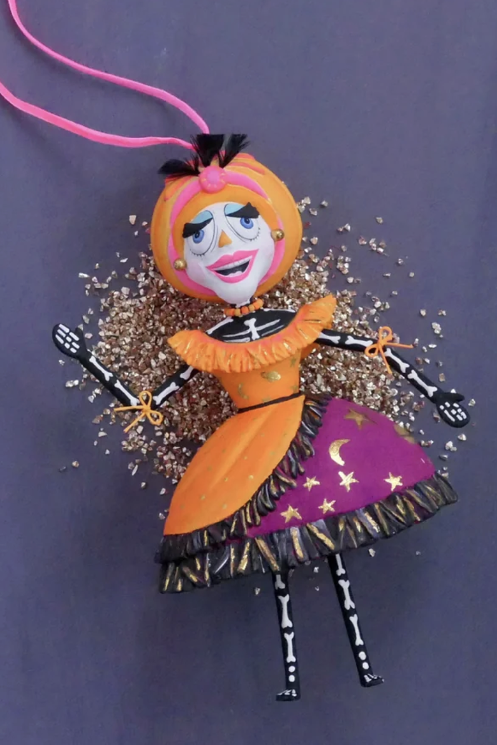 Funky Ornament - Nelly Skelly Fortune Telly