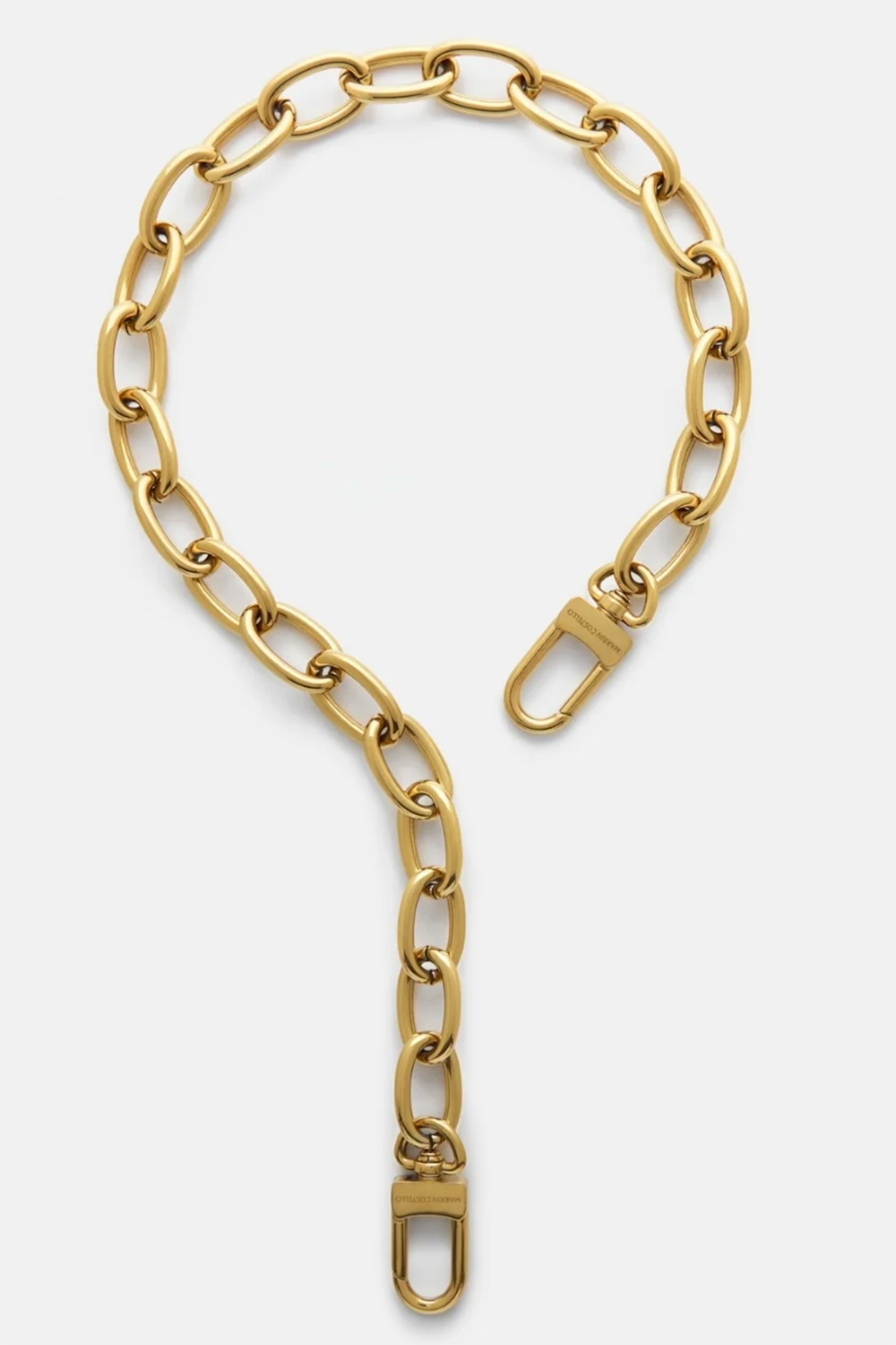 Iris Lariat Necklace - Gold