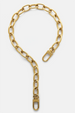 Iris Lariat Necklace - Gold