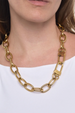 Iris Lariat Necklace - Gold