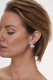 Melrose Studs 20mm - Silver