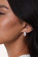 Mae Stud Earring 15MM - Silver
