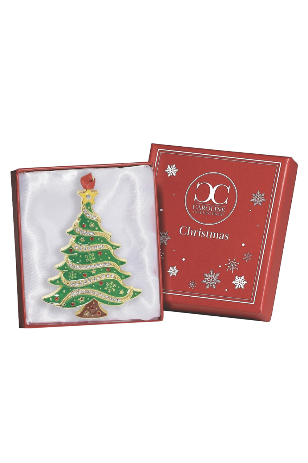 Boxed Ornament - Green Christmas Tree