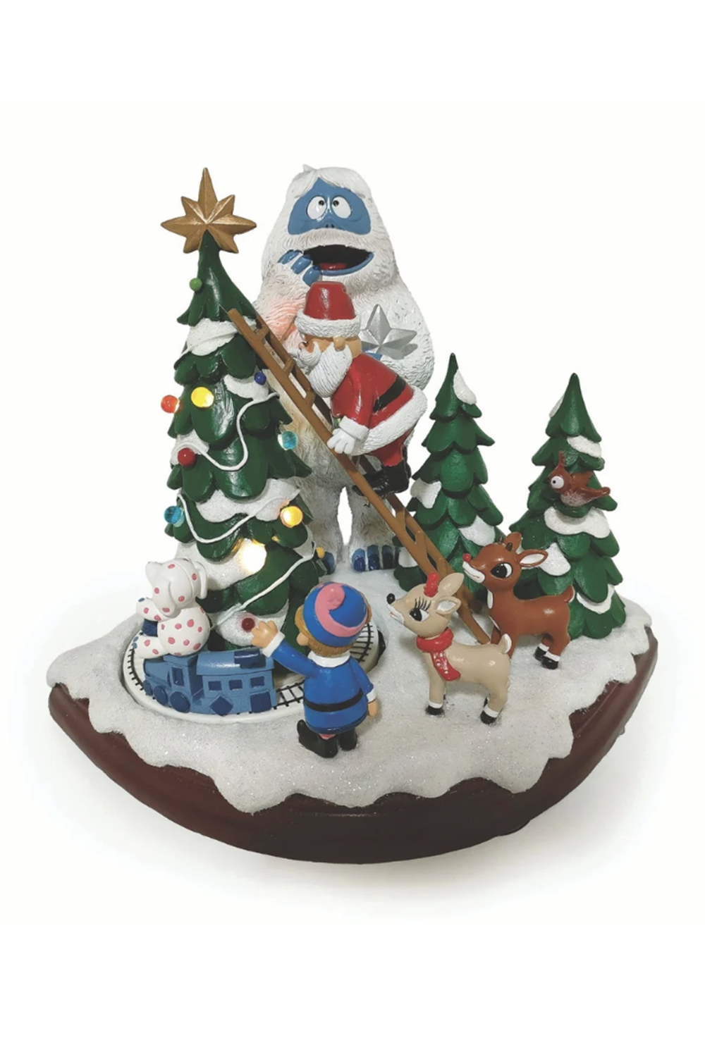 RM Rudolph & Friends with Santa Musical Rotating Scene