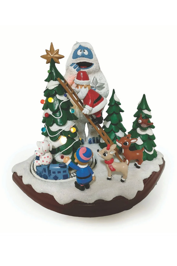 RM Rudolph & Friends with Santa Musical Rotating Scene