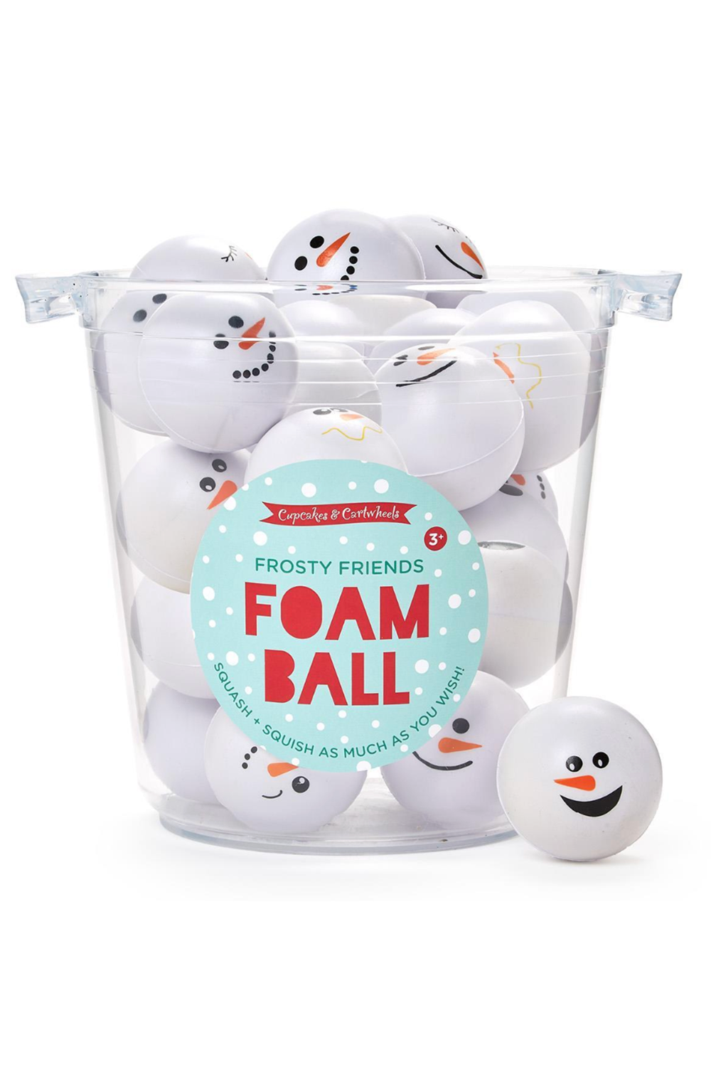 Snowman Foam Ball Toy