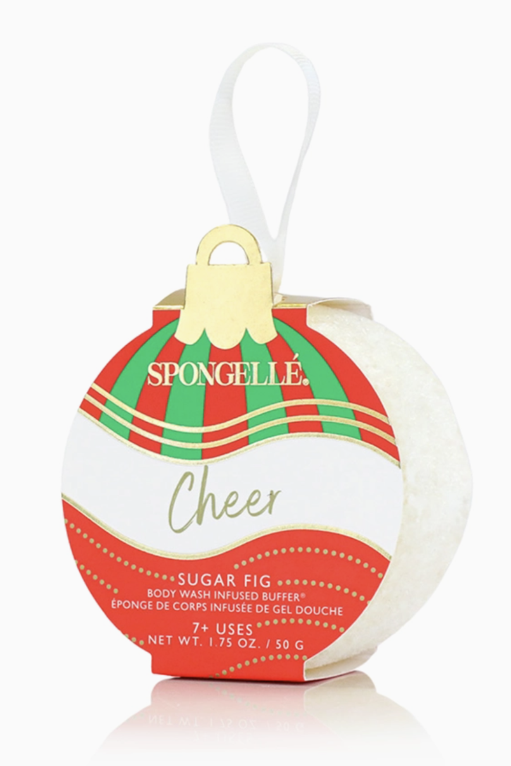 Spongelle Holiday Buffer Scrub Wash - Ornament Shape