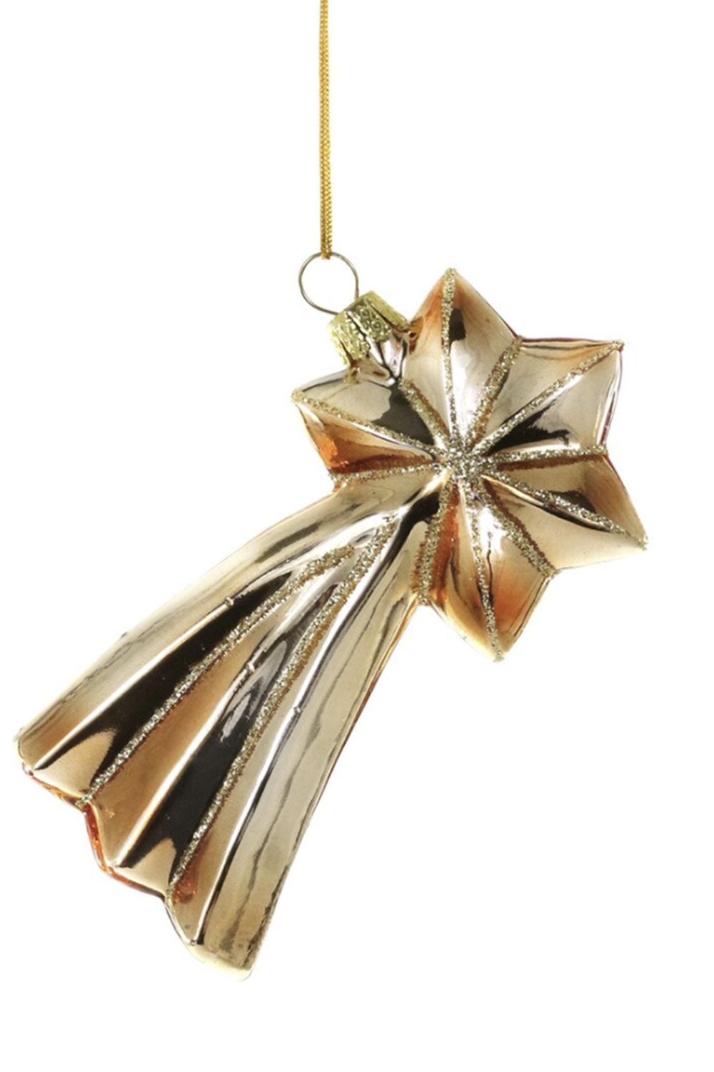 Glass Ornament - Midnight Comet