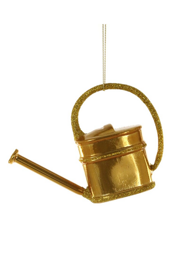 Funky Ornament - Gold English Watering Can
