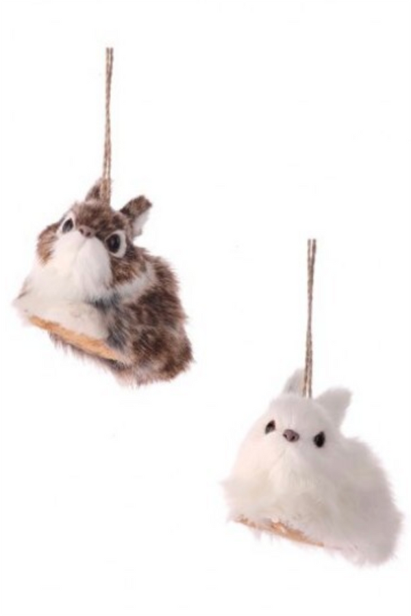 Soft Ornament - Winter Rabbit