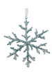 Funky Ornament - Coral Branch Snowflake