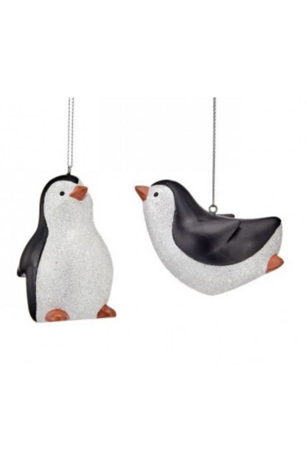 Resin Ornament - Happy Penguin