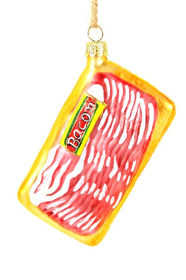 Glass Ornament - Deli Bacon