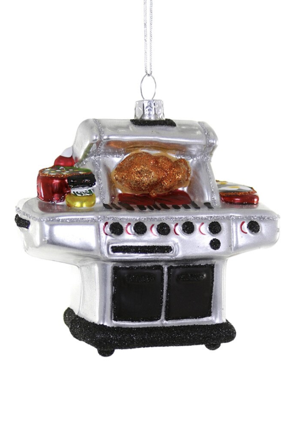 Glass Ornament - Grill Master