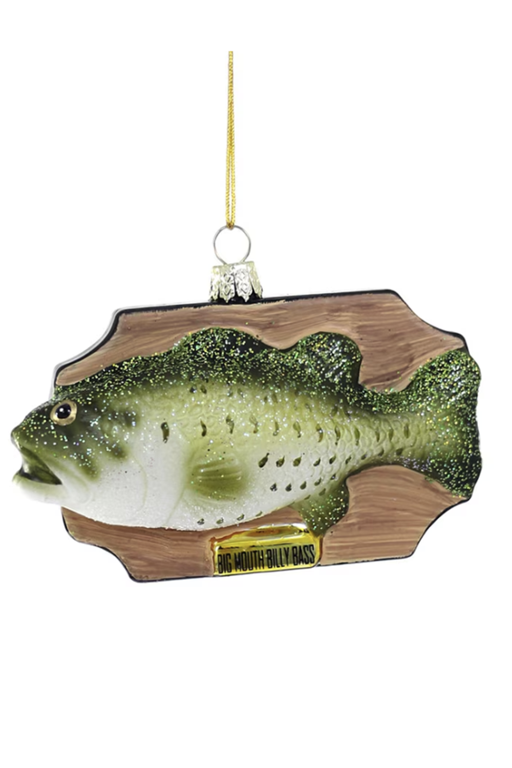 Glass Ornament - Singing Fish