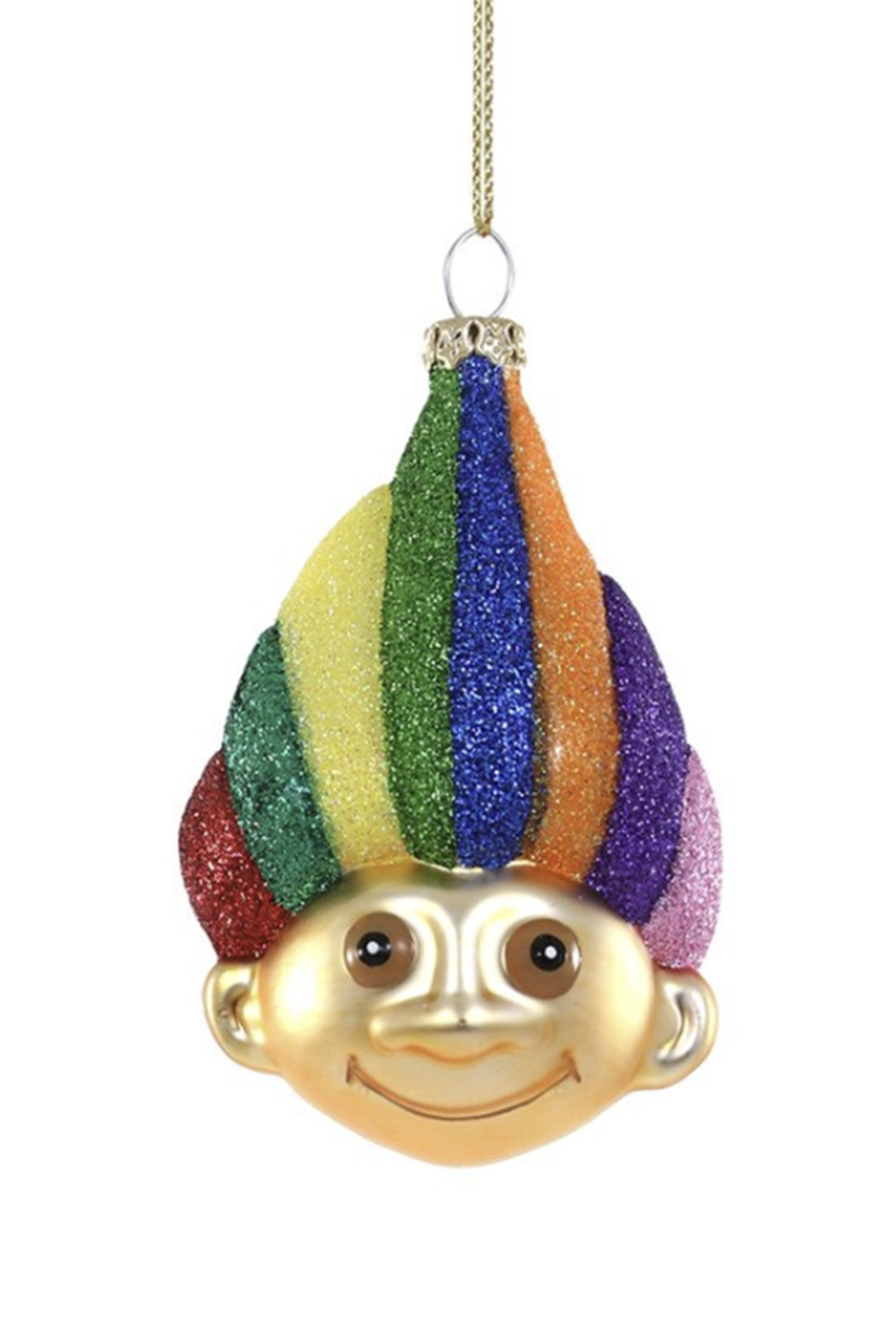 Glass Ornament - Troll Face